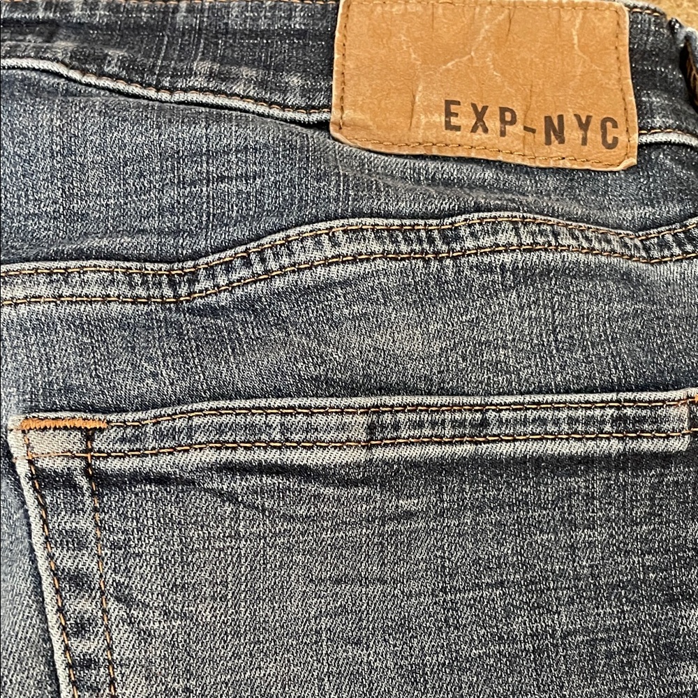 Express Men's Dark Wash Slim Jeans